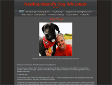 Tablet Screenshot of nldogwhisperer.com